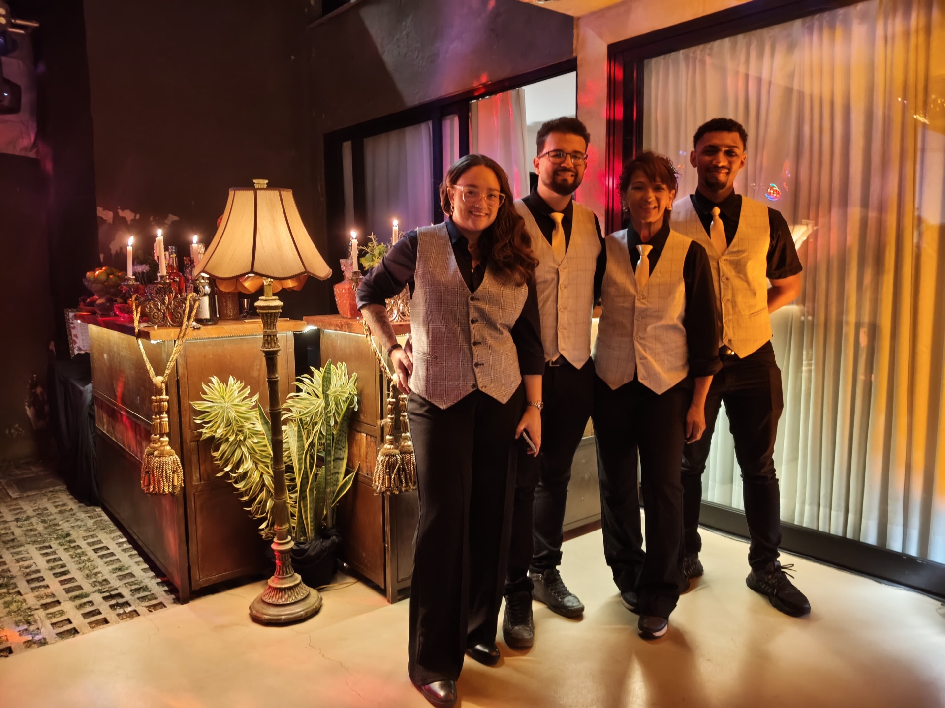 Bar de drinks da Yuri Carvalho Coquetelaria em evento em BH, foto 1